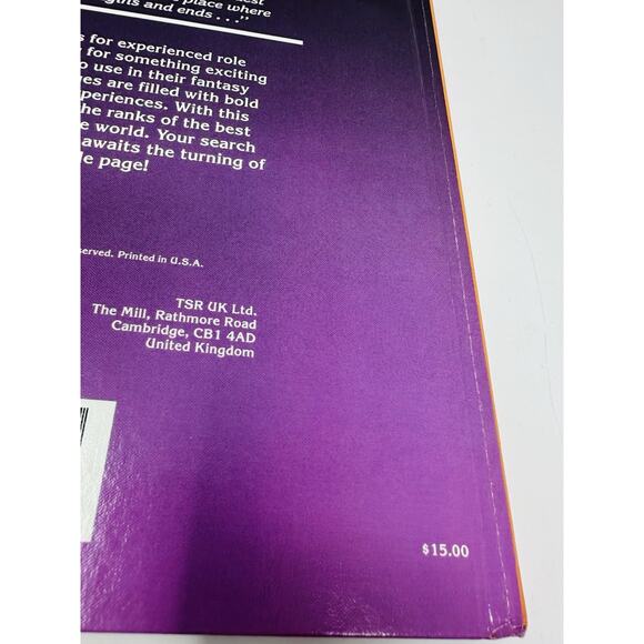 Advanced Dungeons & Dragons Greyhawk Adventures TSR (1988) #2023 AD&D - Picture 11 of 11